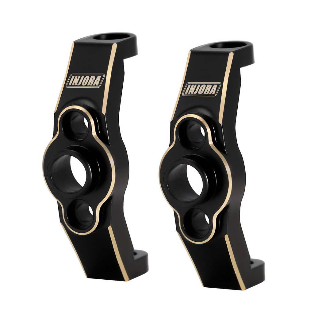 INJORA 4g Brass Caster Blocks C-hubs for 1/18 RC Crawler TRX4M Upgrade Parts (4M-05)