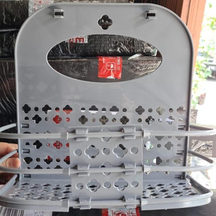 Keranjang Baju Laundry Lipat Pakaian Kotor Gantung Mesin Cuci Dinding