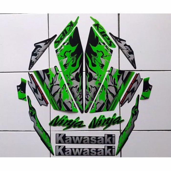 Lis body stiker Striping Ori Kawasaki Ninja RR 2013