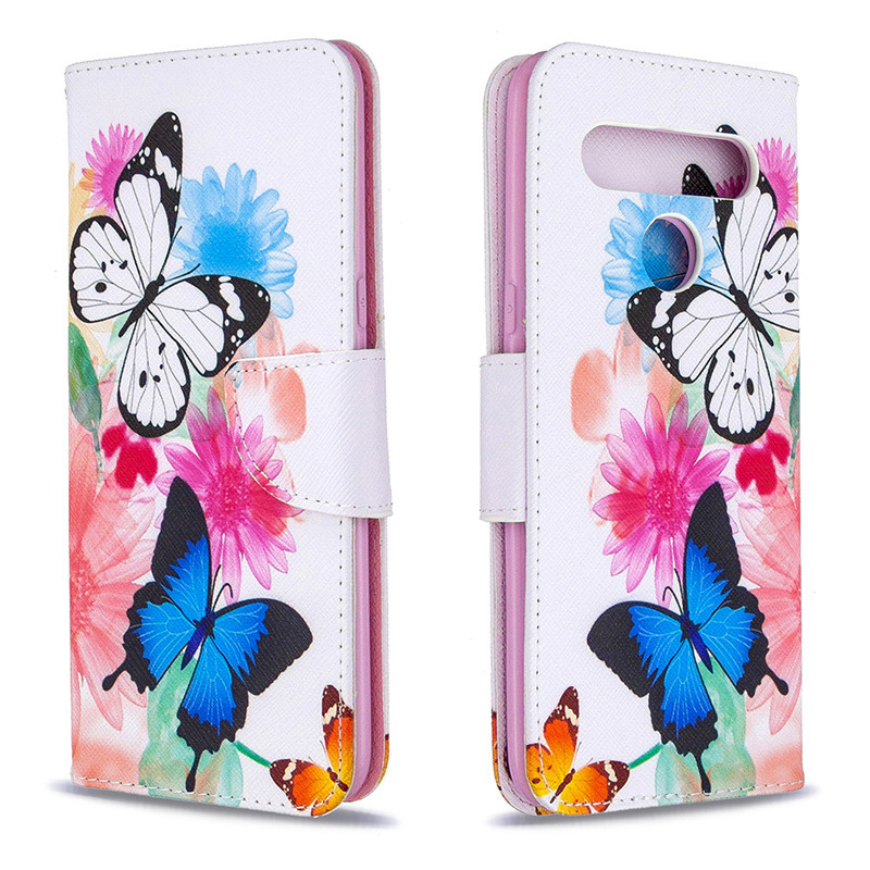 K61 Case on For LG K61 Fundas Magnetic Flip Leather Wallet Phone Cover na sFor LG K 61 LM-Q630EAW Ca