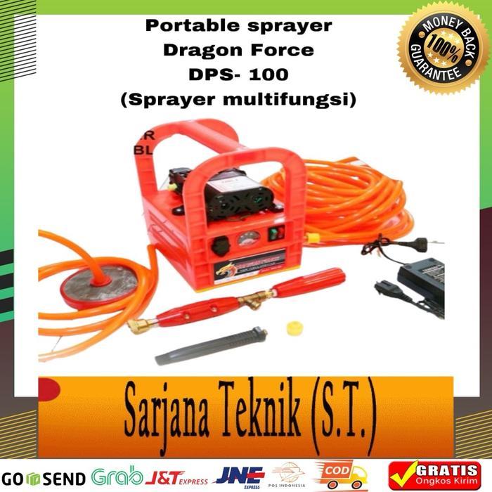Sprayer Portable Dragon Force DPS 100/ Sprayer multifungsi Double pompa