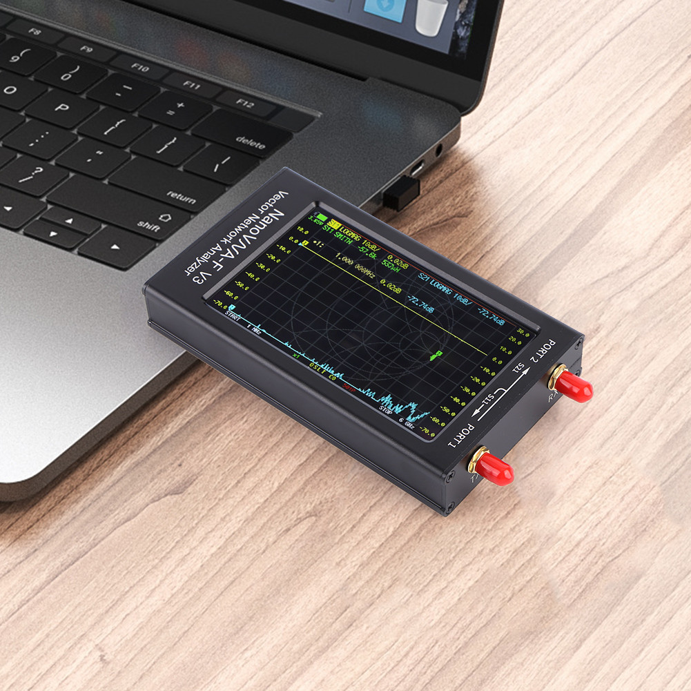 Portable Vector Network Analyzer 801 Scan Points Hf Vhf Uhf Shf Antenna Analyzer With 4500Mah For