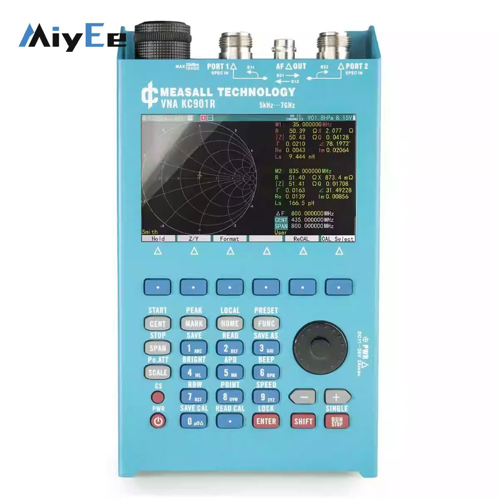 Measall Kc901R 5Khz-7Ghz Vector Network Analyzer Vna 2-Port Antenna Analyzer & Signal Generator