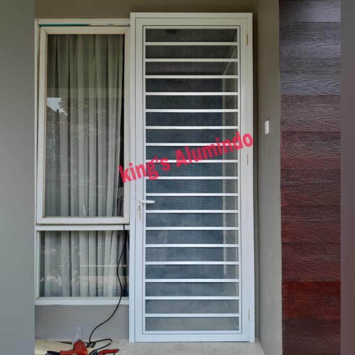 pintu expanda minimalis - pintu expanda aluminium - pintu expanda aluminum minimalis
