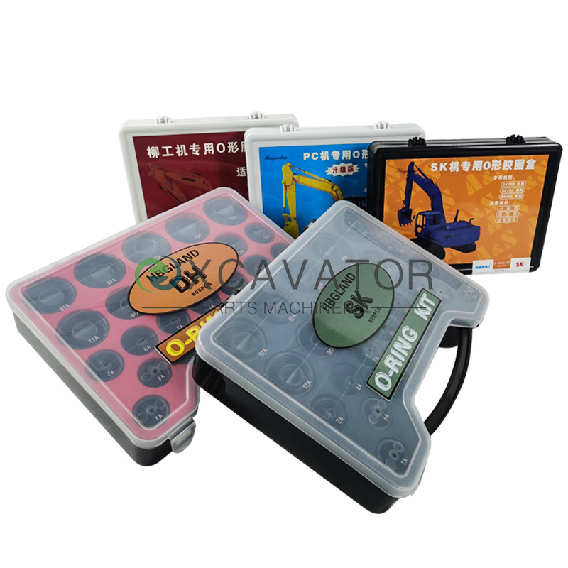 Excavator Parts O-ring Seal Kit Repair for Kobelco Caterpillar Doosan Kit Hitachi Komatsu Hyunda