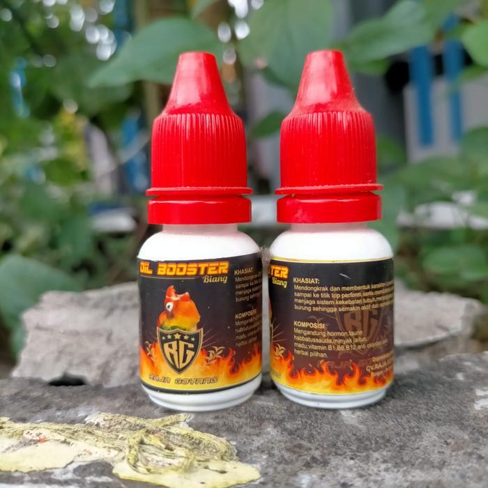VITAMIN RG OIL BOOSTER TUTUP MERAH RAJA GOYANG OIL BOOSTER RG VITAMIN BURUNG LOVEBIRD KONSLET
