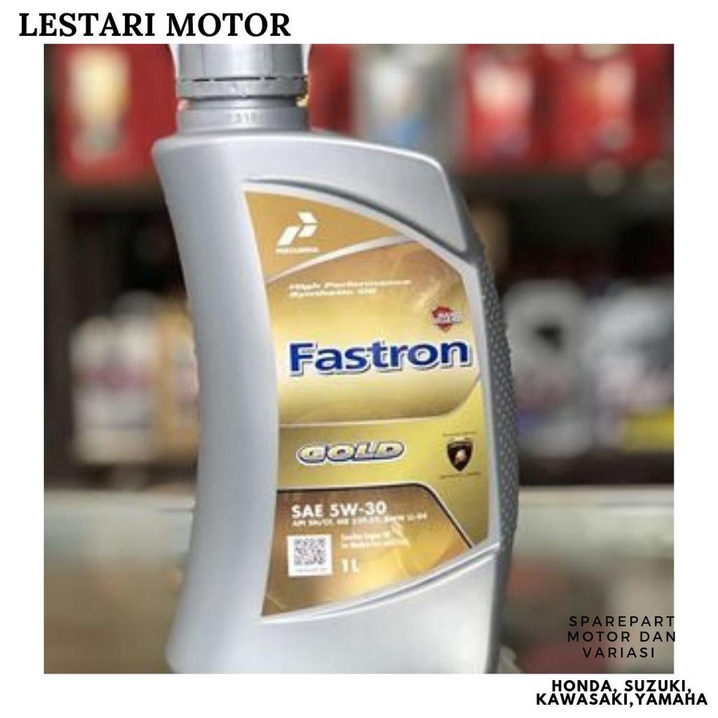 Oli Mesin Mobil Motor Fastron Gold 5W-30 (1 Liter)