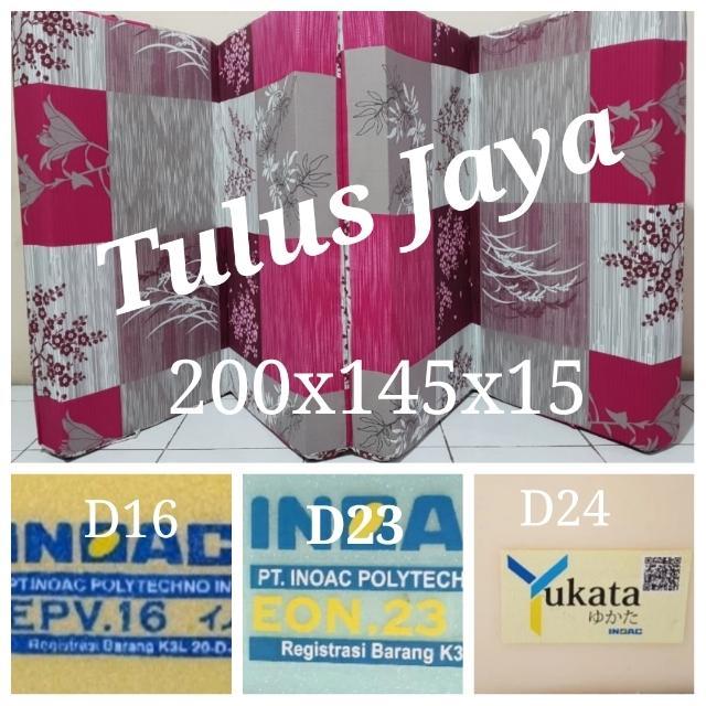 Kasur Lipat Busa Inoac Uk 200X145X15