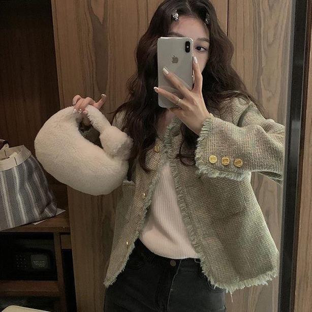 Terbaik Jaket Panjang Cantik Wanita Atasan Ala Korea Blazer Nyaman Kekinian M629 Terlaris