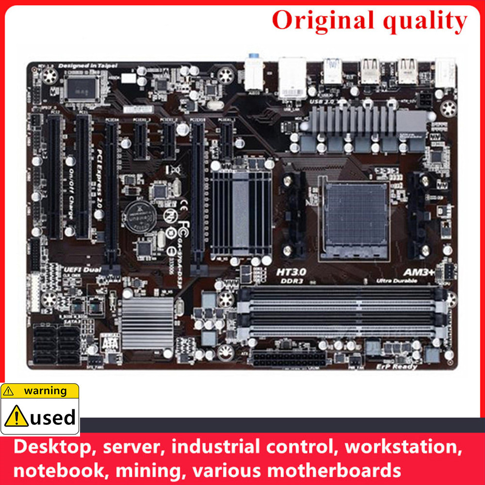 For GA-970A-DS3P 970A-DS3P Motherboards Socket AM3+ DDR3 32GB For AMD 970 Desktop Mainboard SATA III