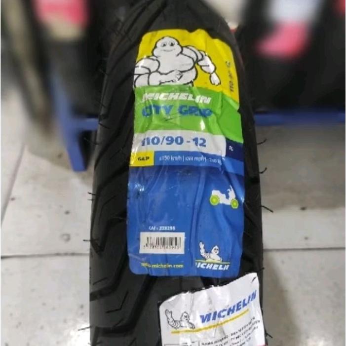 Promo Ban Luar Michelin City Grip 90/90-12, 100/90-12, 110/90-12, Berkualitas