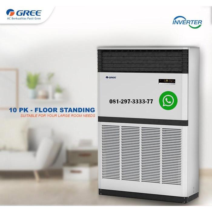 GREE AC STANDING FLOOR 10 PK INVERTER LF28WPd/Na-M