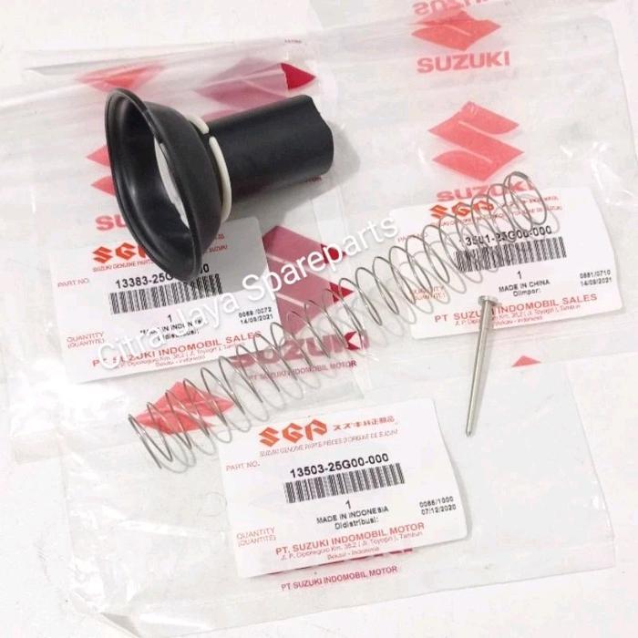 VAKUM KARBU MOTOR SATRIA FU 150 ASLI ORIGINAL SGP 13501-25G00-000/13503-25G00-000/13383-25G20-000