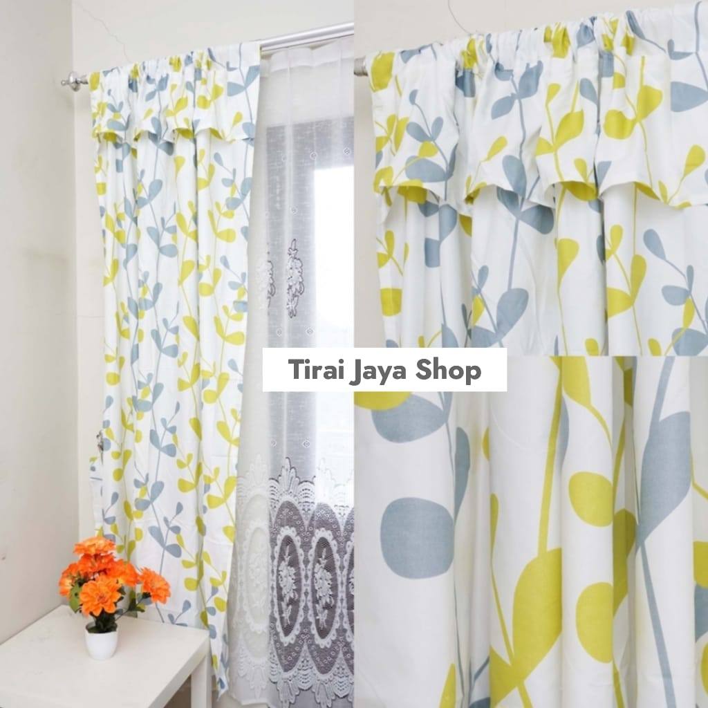 GORDEN SERUT PANJANG 2METER GORDEN JENDELA MINIMALIS