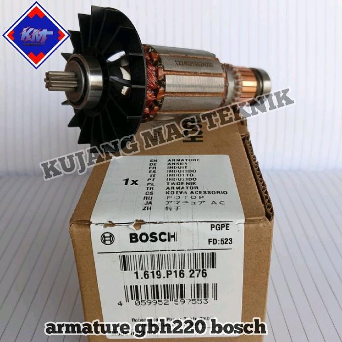 Gercep Bosch Gbh220 Armature Angker Gbh220 Polos Original Bosch Rotor Gbh 220 Bosch Barang Yg Udah