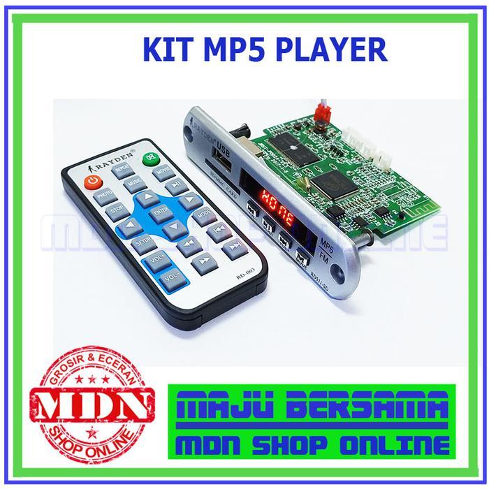 ivfo- Kit Modul Mp5 Player Bluetooth Hitam Kualitas Bagus