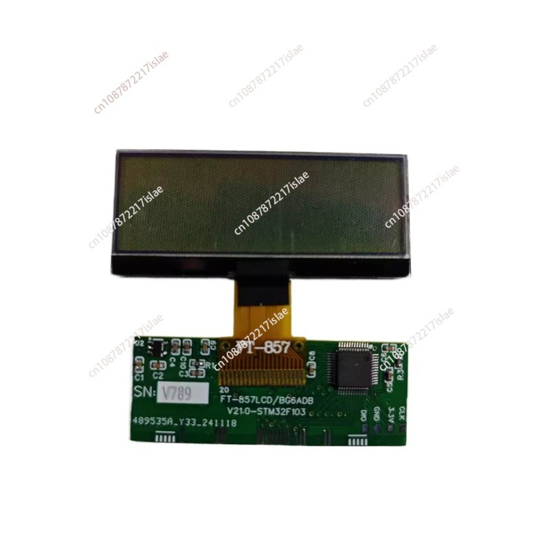 1Pc For Ft-857 Ft-857D Lcd Display Replacement Part 'Zebra Stripes' Issue Lcd Alternative