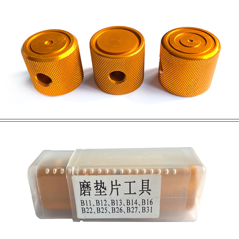 New3 Pcs Common Rail Grinding Tools For Injector Nozzle Gaskets Shims, Common Rail Injector Nozzle