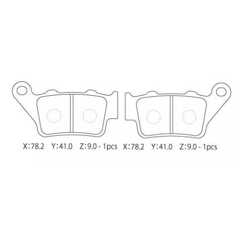 Kampas Rem Ntb Yamaha Majesty250 (4Hc, Yp250)