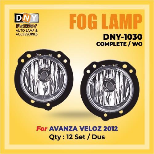 Fog Lamp Avanza Veloz 2012 Complete