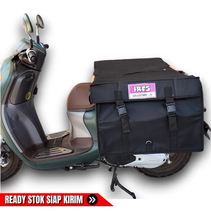 READY OBROK JUMBO TAS MOTOR KURIR SAMPING TAS OBROK MOTOR BAHAN TEBAL ANTI AIR