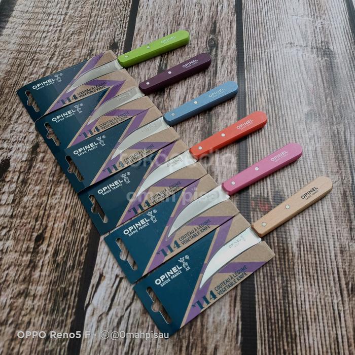 Ready Opinel N114 Vegetable Knife Pisau Ukir Buah Okulasi Cangkok France