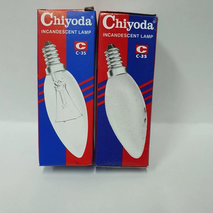 New Bohlam Lampu Candle 25W E14 - CHIYODA