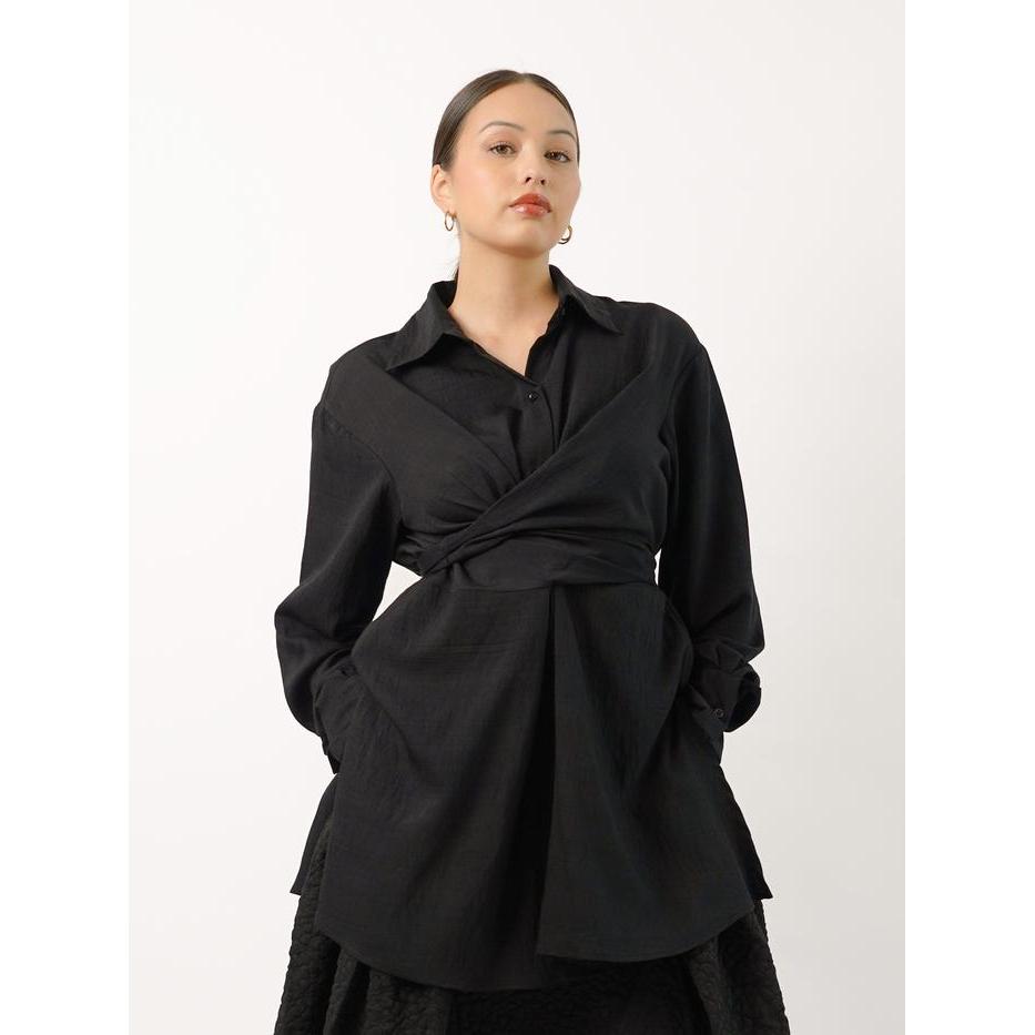 Pafon Dori Top - Black Pafon