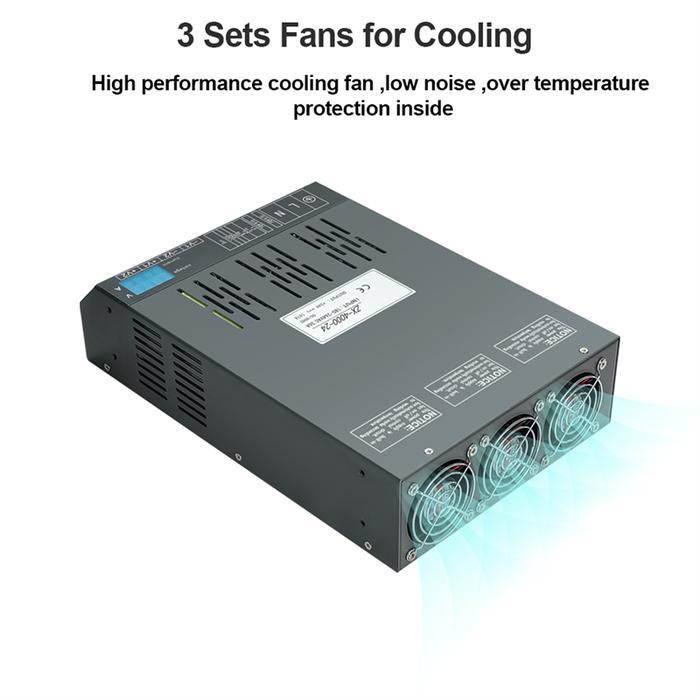 4000W High Power Switching Power Supply Smps Psu Ac To Dc 24V 36V 48V 72V 96V 110V 150V 220V