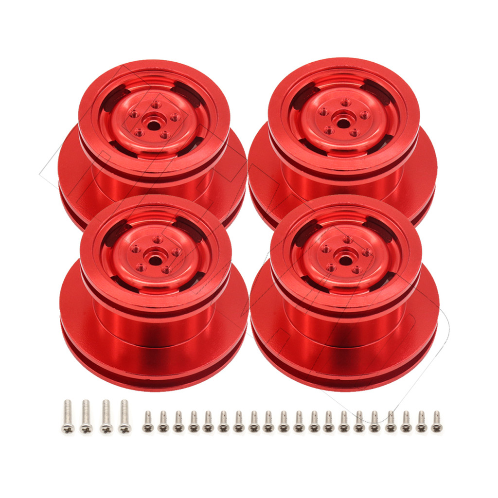 MN Rc Car Metal Tire Hub Rim for 1/12 MN90 MN91 MN99 MN99S Climbing Car Upgrade Parts Kit