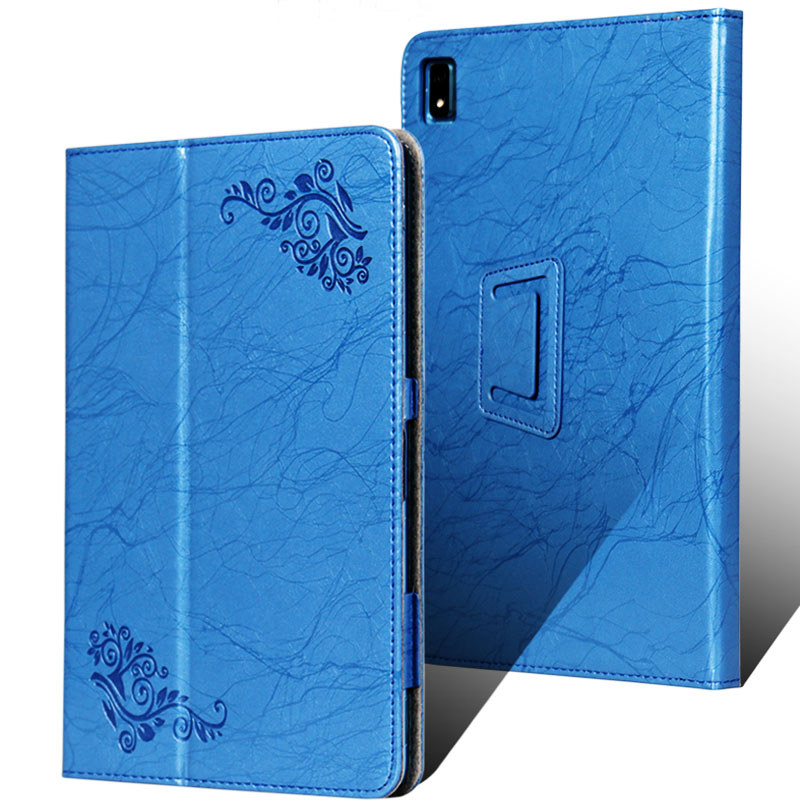 Leather Cover For TCL NXTPAPER MAX 10 TABMAX 10.4 TAB Pro 5G 10.36" Tablet Print Flower Tablet Case 