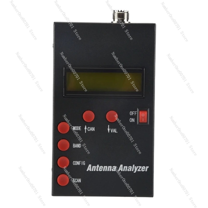 At59 Sark100 Antenna Analyzer Meter 1-60Mhz Shortwave Swr Antenna Analyzer With 1.0 To 9.99 Swr