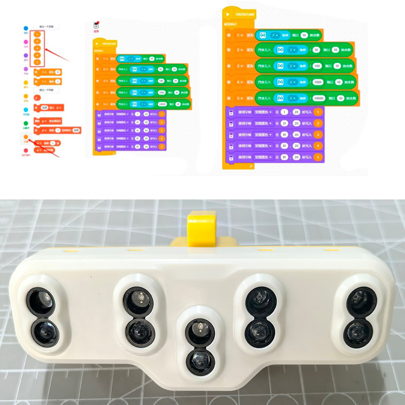 Ev3 Sensor 5 Route Patrol Line Sensor Educational Scratch Building Block Compatible lego 45544 45560