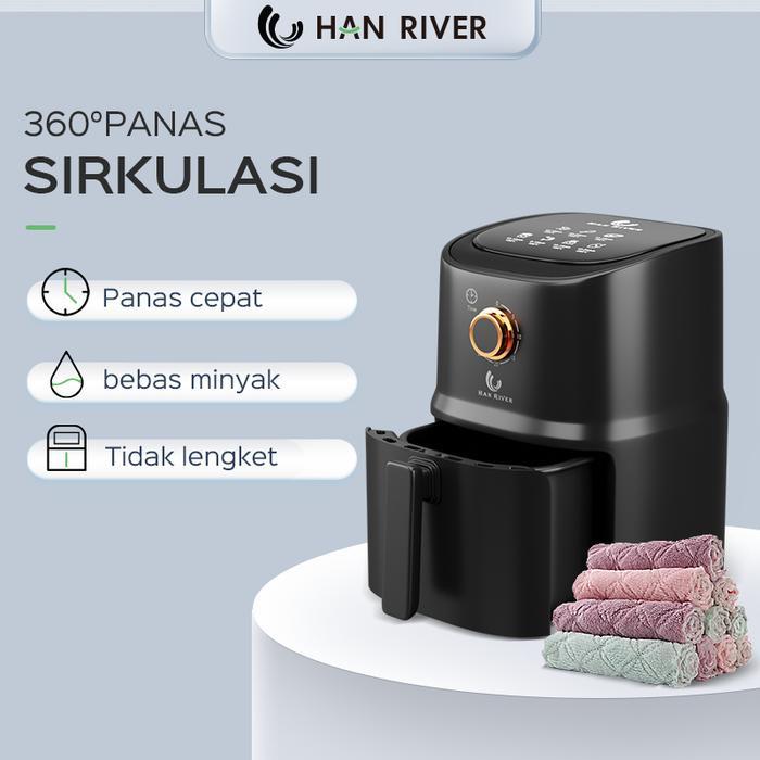HAN RIVER Air Fryer 3.5L Low watt 500W