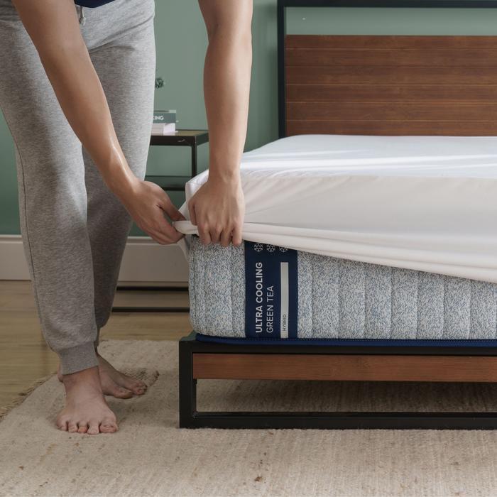 Zinus Waterproof Mattress Protector Pelindung Kasur Tencel Cover