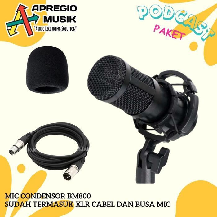 Khusus Instan/Sameday Paket Podcast 2 Orang Murah Ashley Speedup 6 Usb Bm800