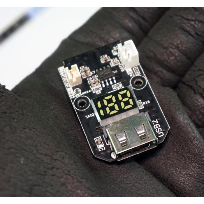 IP5305 modul mini power bank micro usb with voltmeter 18650
