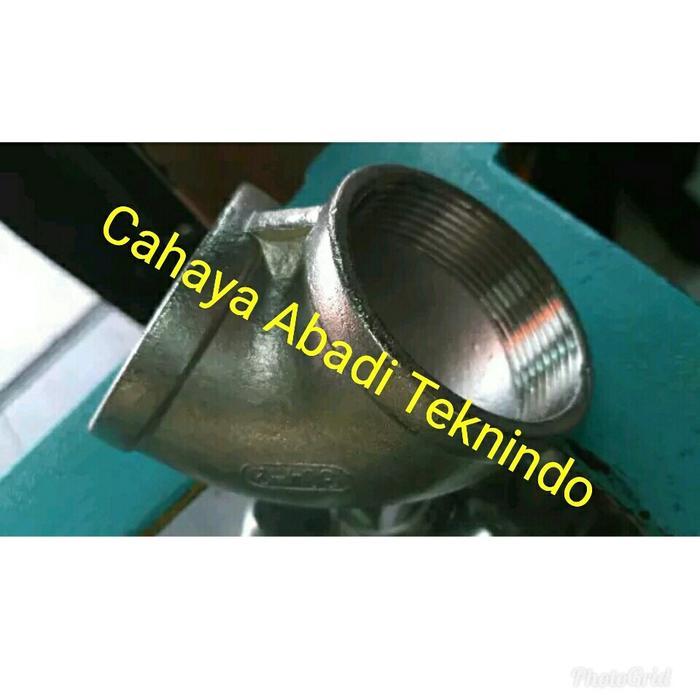 Gercep Elbow / Knee Stainless 2"(Inch) Terlaris