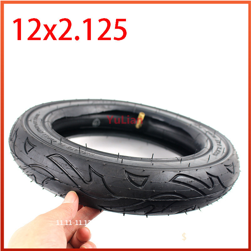 12x2.125 tire 12" Bike Bicycle Scooter Stroller Tires inner tubes 12 x 2.125 12x1.75 tyres 12 1/2 x