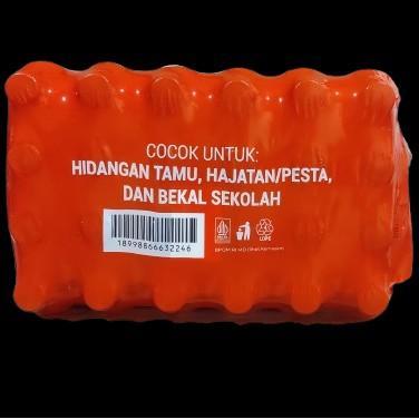 rxi7- Air Mineral Aquviva Botol 250Ml 1 Pack Isi 24 Botol Cocok Untuk Hidangan Tamu,