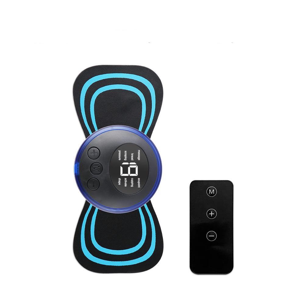 Alat Pijit Portable Mini Terapi Leher Pijat Sakit Pinggang Punggung Pegal Linu Elektrik Pakai Cas Ba