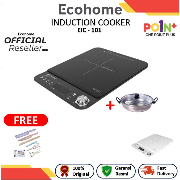 Ecohome Kompor Induksi Low Watt Induction Cooker Kompor Listrik