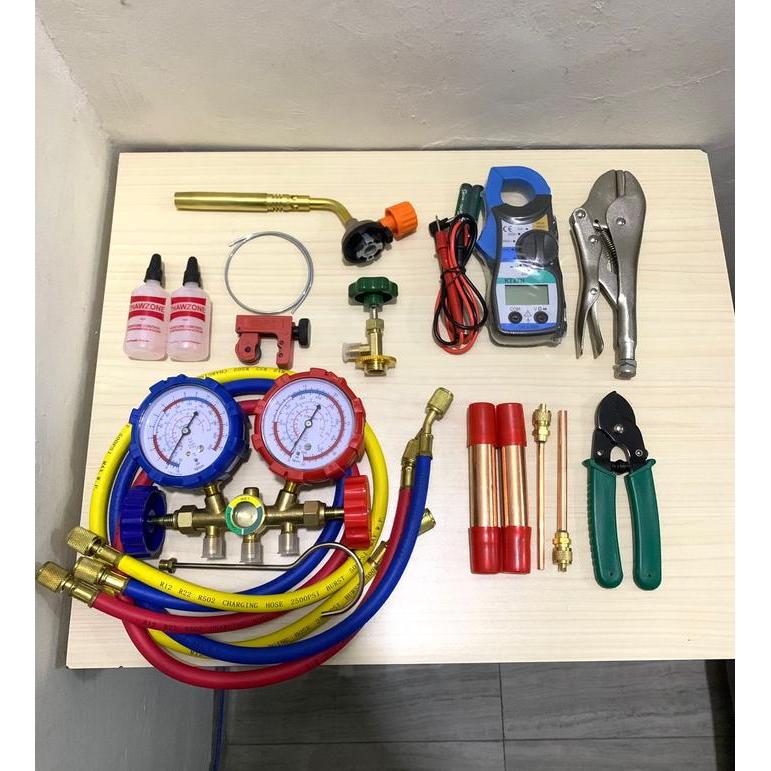 PAKET LAS KULKAS / ALAT ISI FREON KULKAS