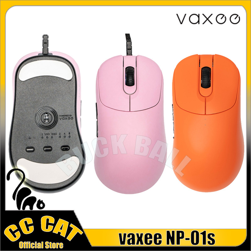Vaxee Np01s Wireless Gaming Mouse Ax/Zygen Np Wired Gaming Mouse Lightweight 3200dpi E-Sport Fps Gam