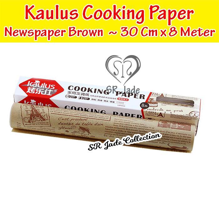 PasTrY- Kaulus Baking Paper Cooking Paper Newspaper Vintage Kertas Roti Baking