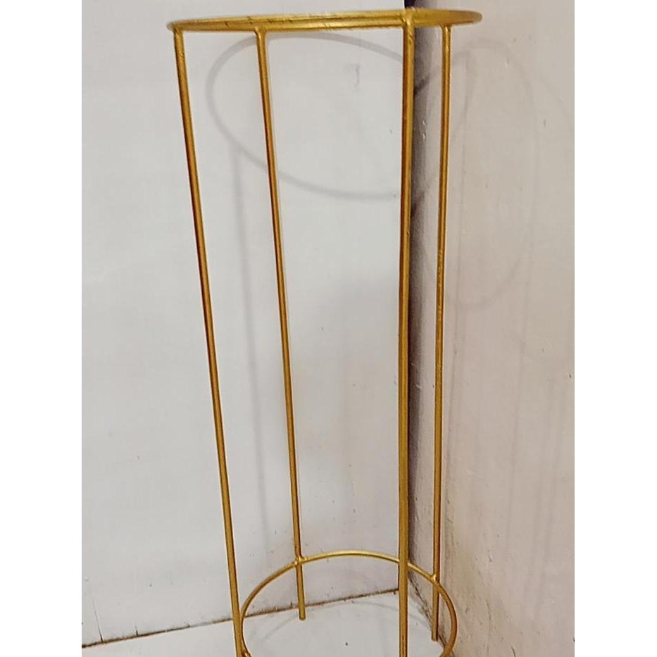 Standing Pot / Standing Planter D:25 T:70Cm Besi 8 Mm / Rak Bunga Besi / Rak Besi Original