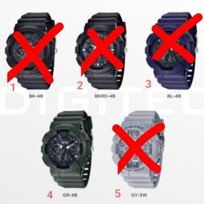 Jam Tangan 100% Original Digitec dg2032 dg2032t dg 2032 2032t ori