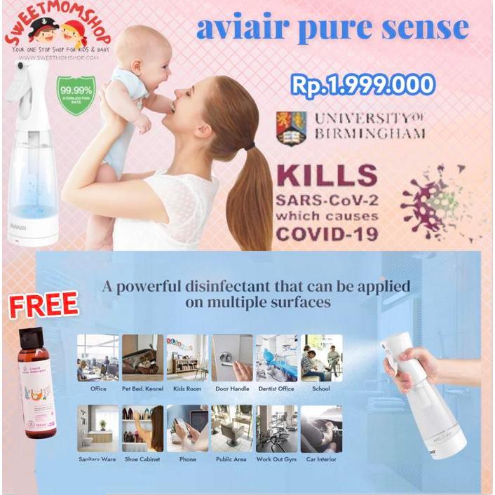 Aviair Pure Sense Disinfectant Sanitizer Spray