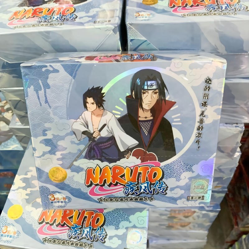 The New KAYOU Naruto Card The Chapter of Soldiers Naruto Bronzing Inheritance Collection BP Card