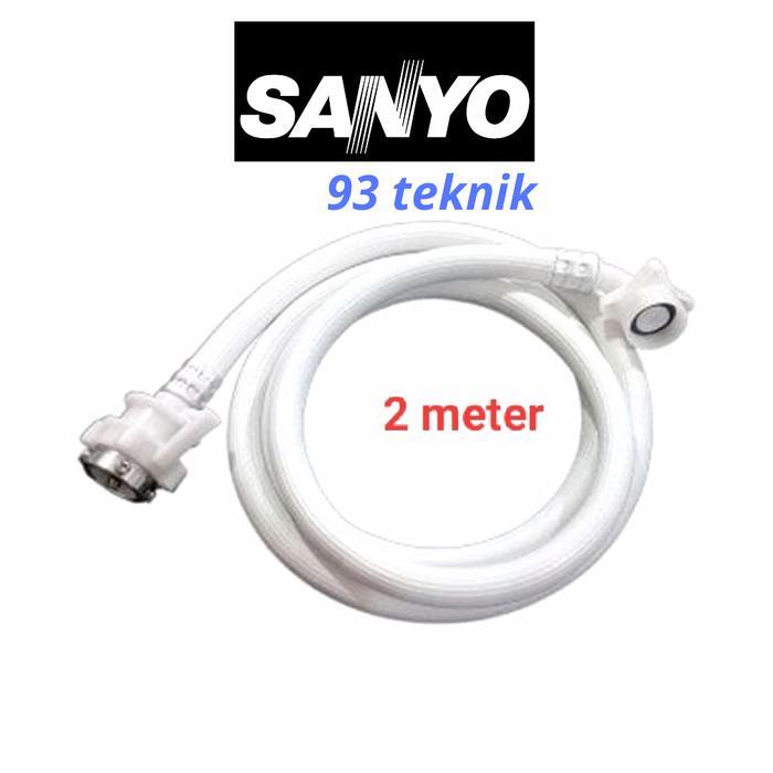 selang inlet mesin cuci otomatis Aqua sanyo